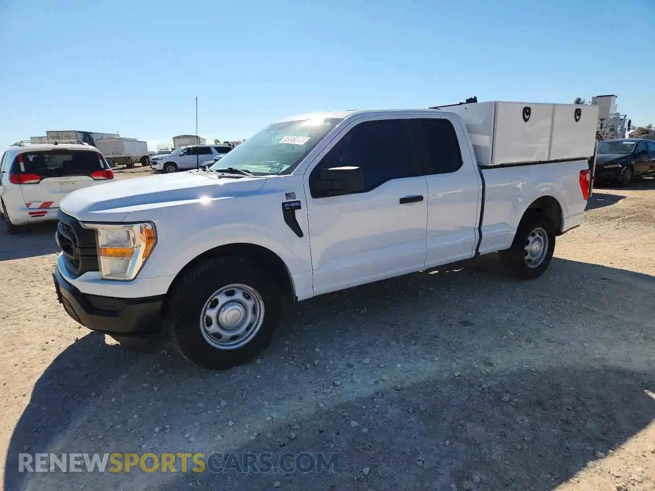 1 fotografías del automóvil dañado 1FTEX1C81MKE94484 FORD F150 2021