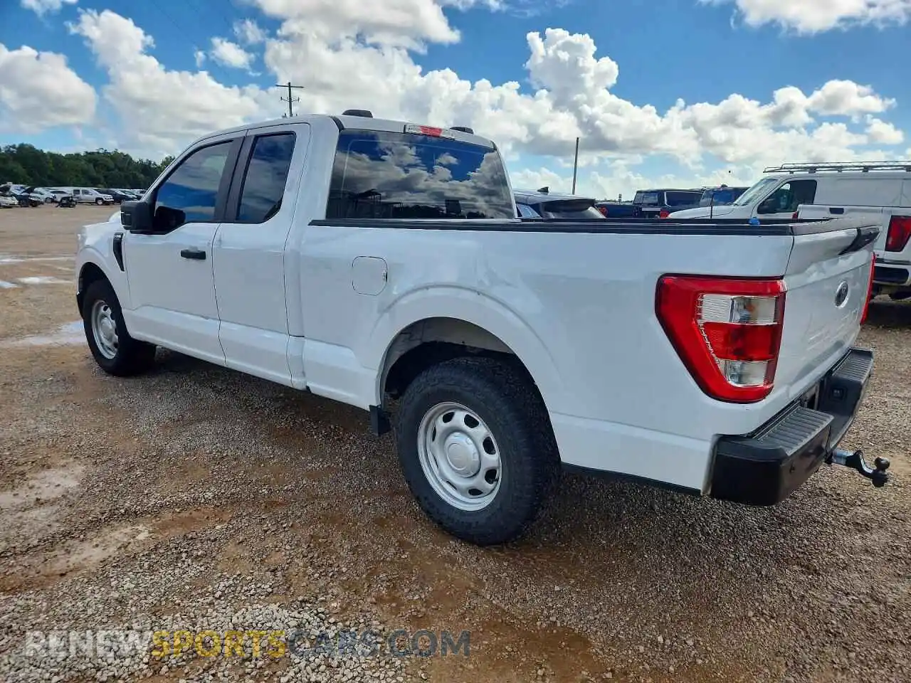 2 Photograph of a damaged car 1FTEX1CB0MKF12999 FORD F150 2021