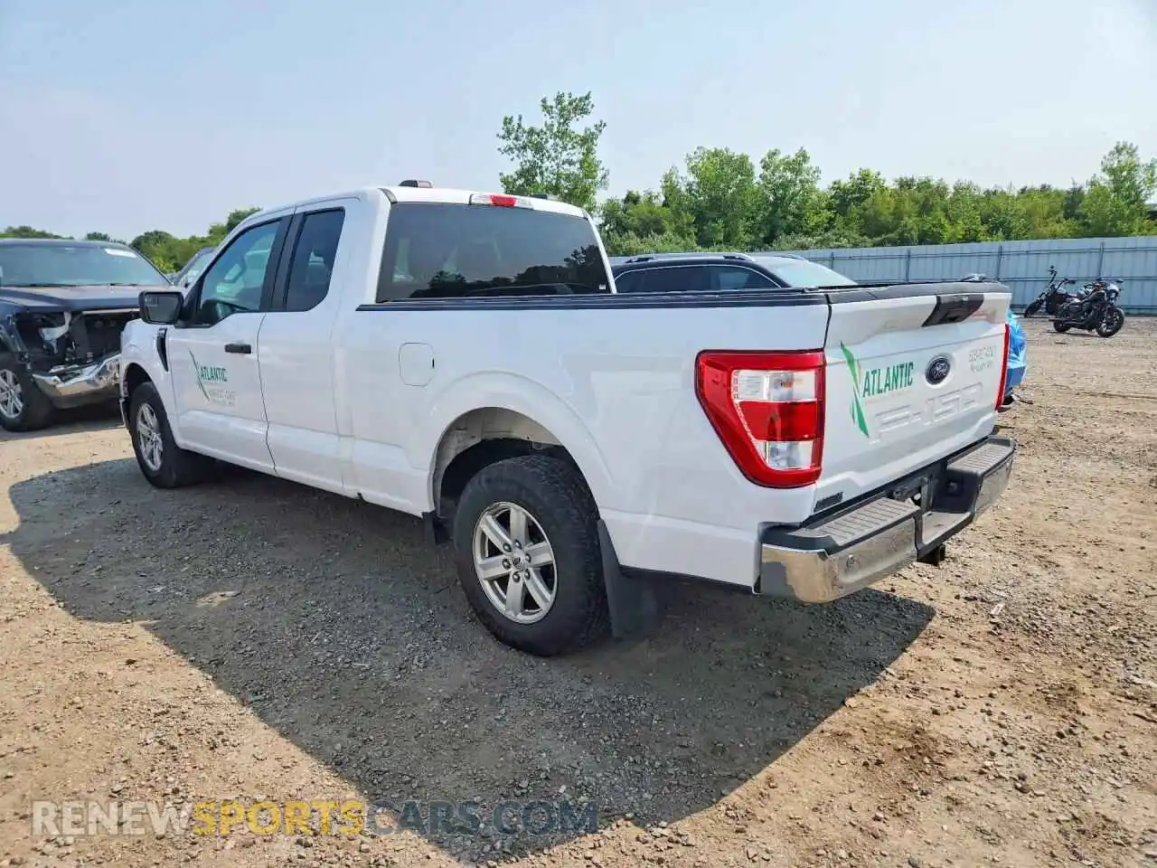 2 Photograph of a damaged car 1FTEX1CB2MKD18913 FORD F150 2021