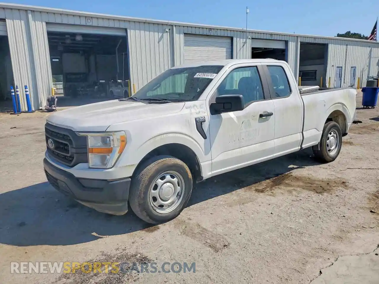 1 Photograph of a damaged car 1FTEX1CB7MKE25326 FORD F150 2021