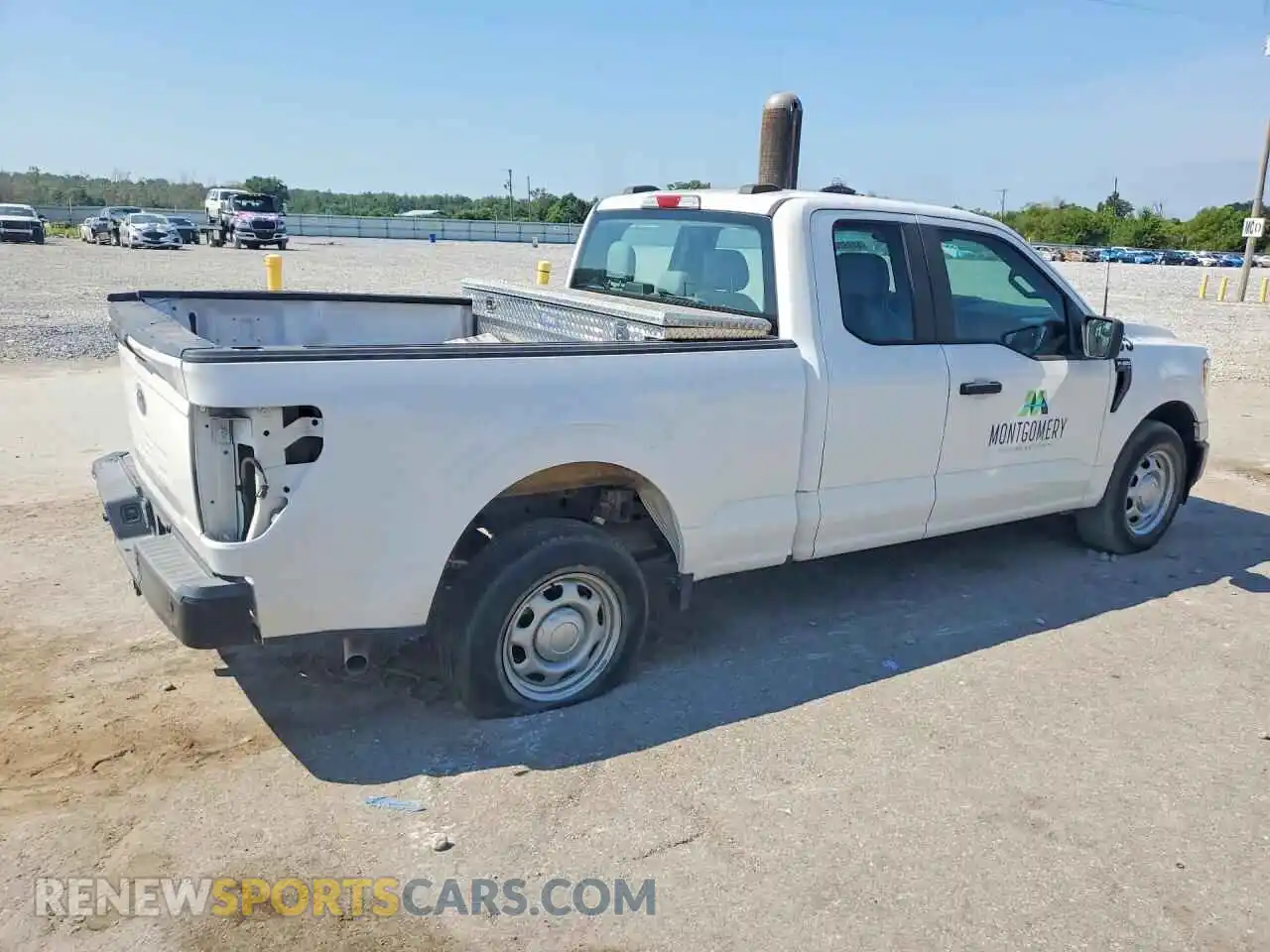 3 Photograph of a damaged car 1FTEX1CB7MKE25326 FORD F150 2021
