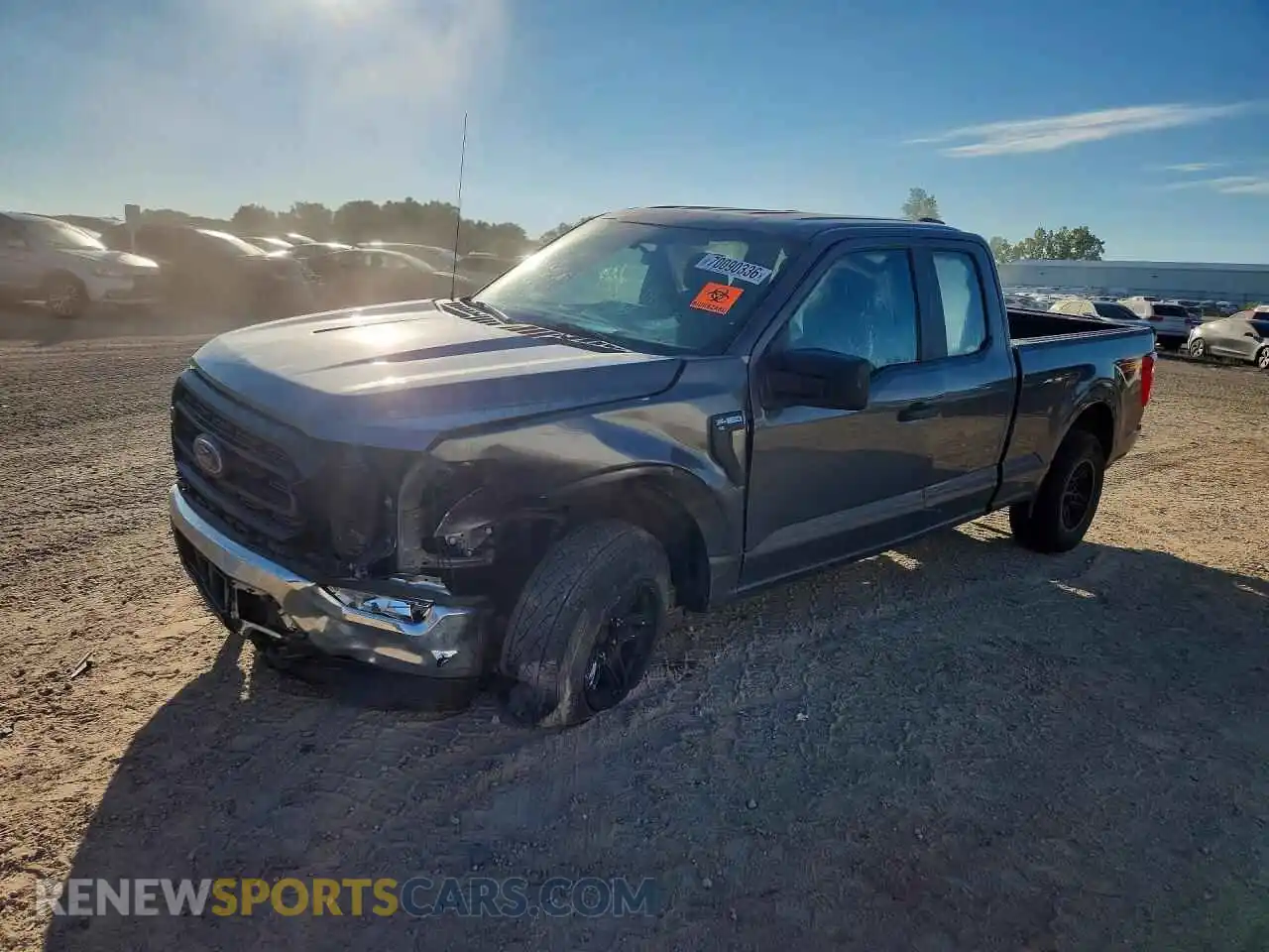1 Photograph of a damaged car 1FTEX1EP6MKD07292 FORD F150 2021