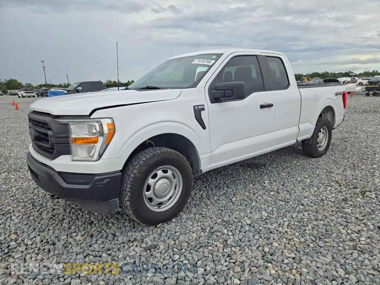 1 Photograph of a damaged car 1FTEX1EP7MKE48288 FORD F150 2021