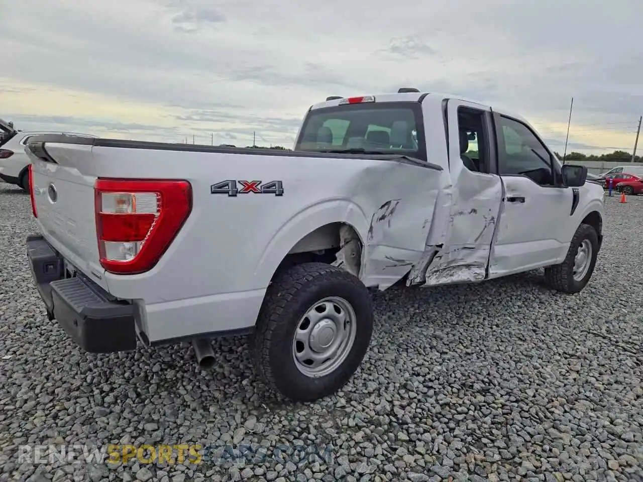 3 Photograph of a damaged car 1FTEX1EP7MKE48288 FORD F150 2021