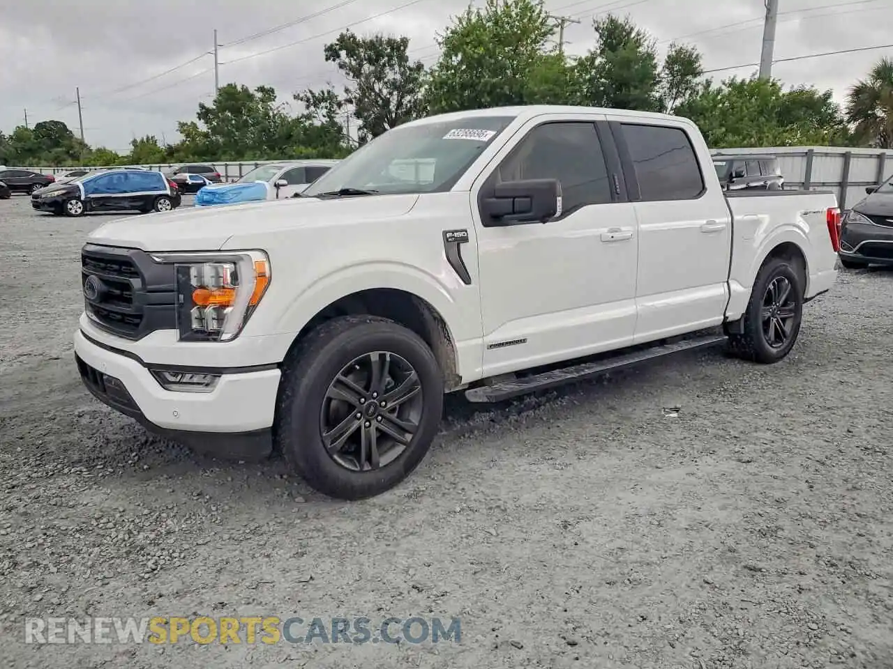 1 Photograph of a damaged car 1FTFW1CD1MFC92323 FORD F150 2021
