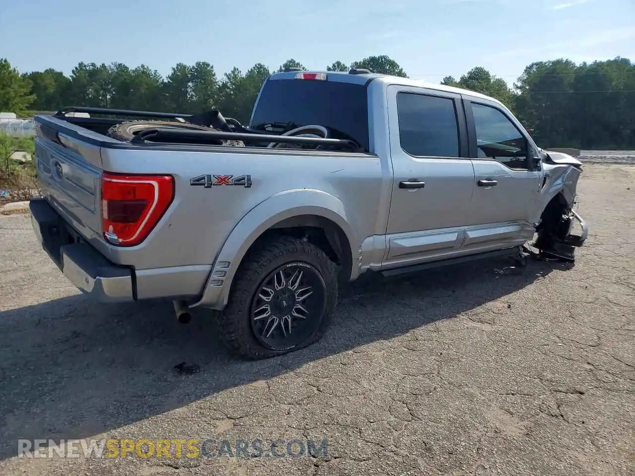 3 Photograph of a damaged car 1FTFW1E5XMFA42018 FORD F150 2021