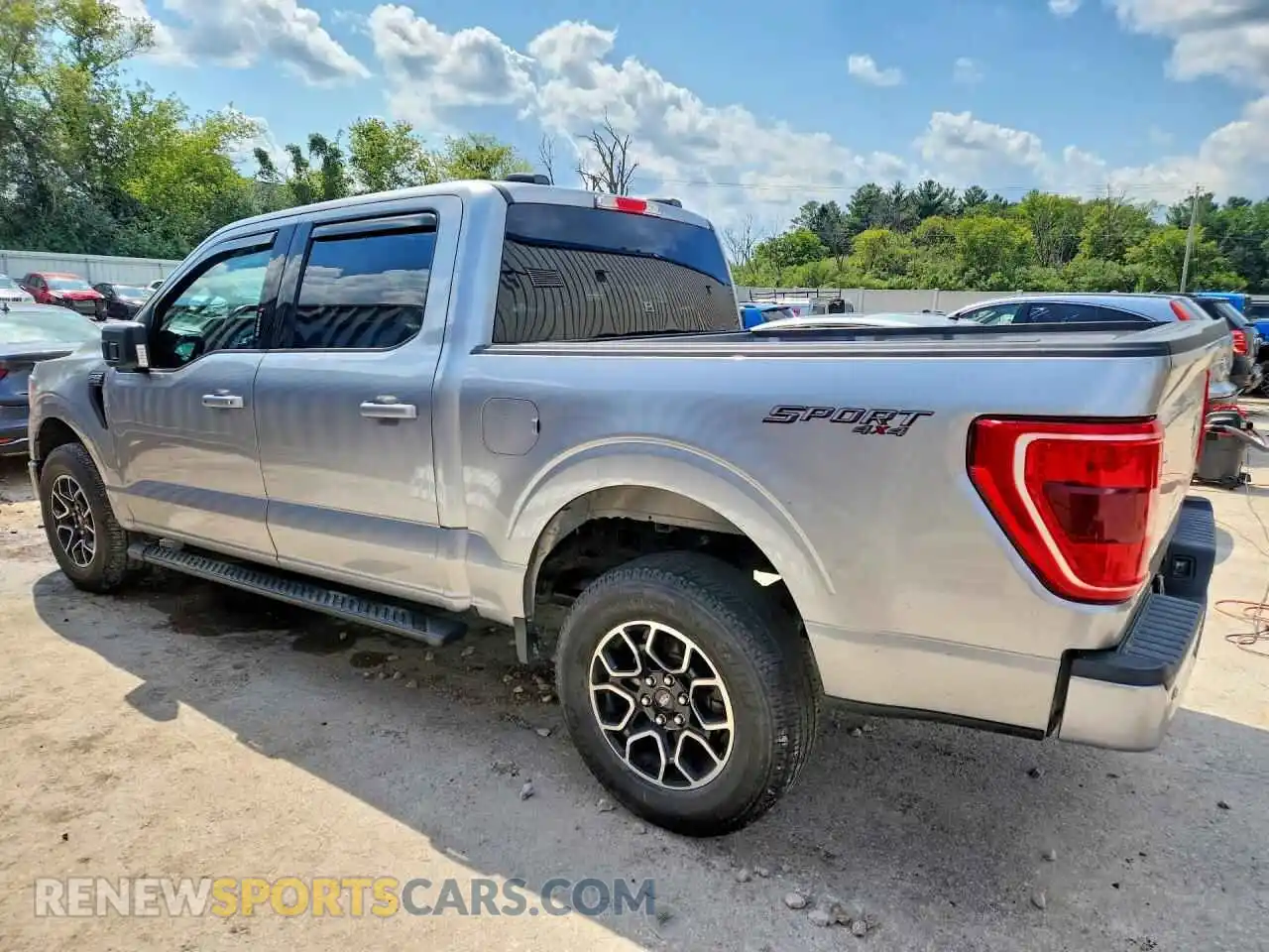 2 Photograph of a damaged car 1FTFW1E5XMFA52113 FORD F150 2021