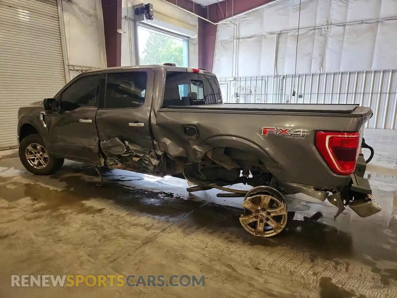 2 Photograph of a damaged car 1FTFW1E80MFC32792 FORD F150 2021