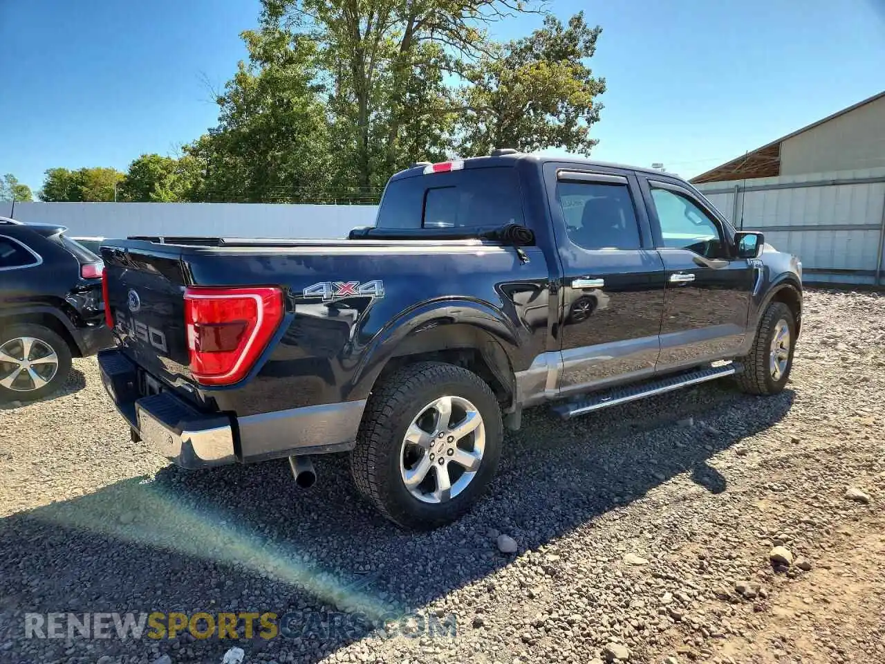 3 Фотография поврежденного автомобиля 1FTFW1E86MFC57664 FORD F150 2021