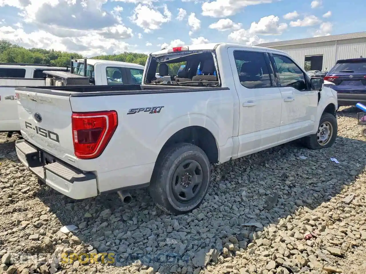 3 Фотография поврежденного автомобиля 1FTFW1E8XMFA87552 FORD F150 2021