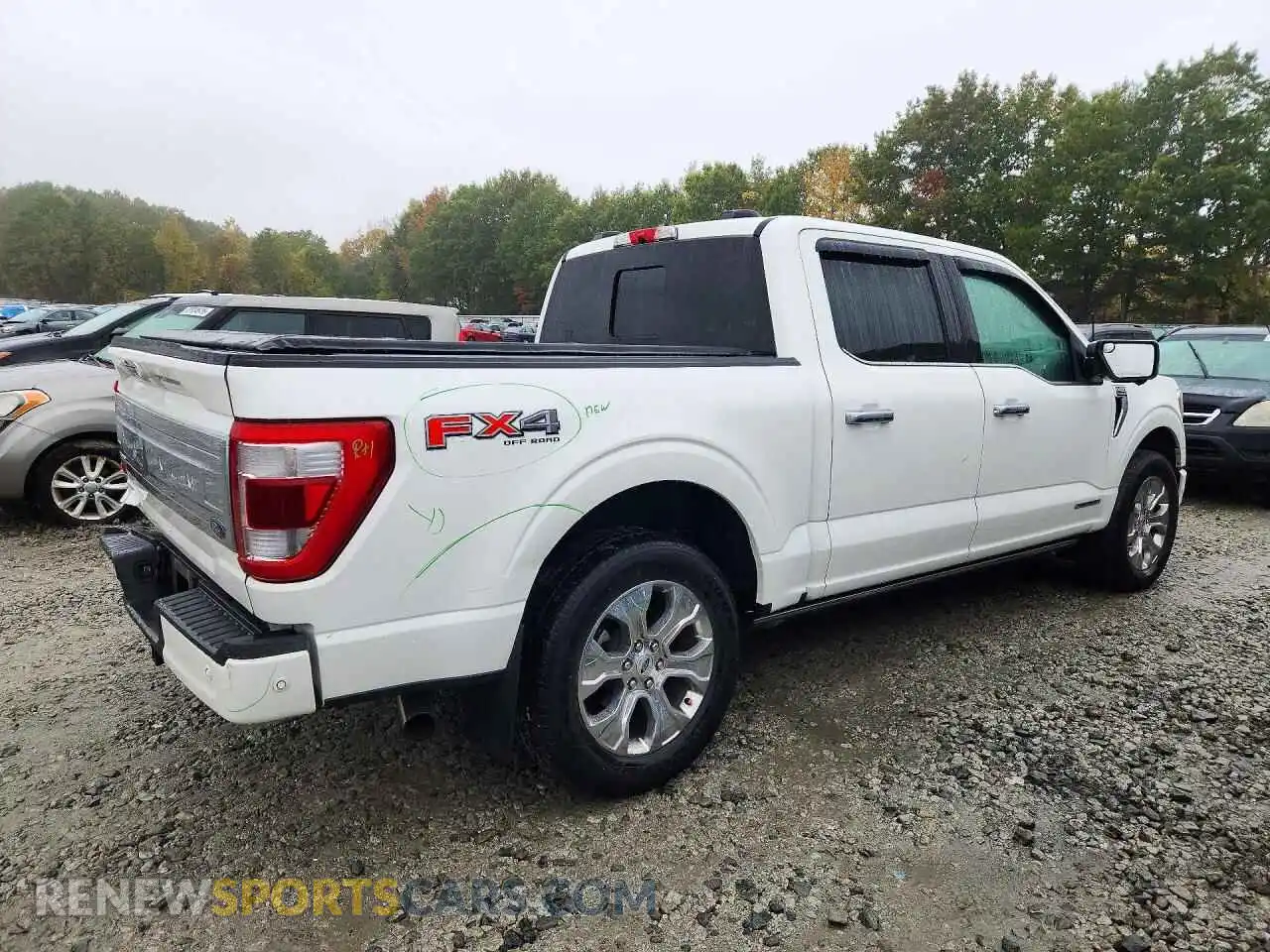 3 Photograph of a damaged car 1FTFW1ED0MFA65055 FORD F150 2021