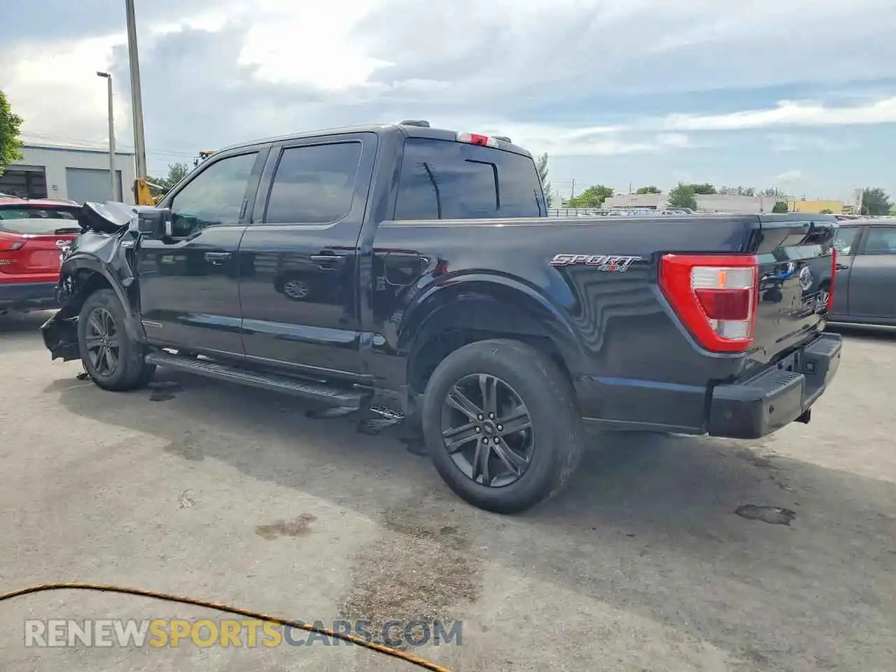 2 Photograph of a damaged car 1FTFW1ED6MFB11682 FORD F150 2021