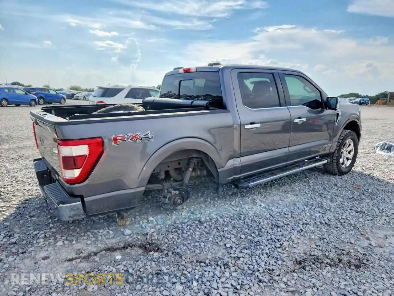 3 Photograph of a damaged car 1FTFW1ED6MFC98227 FORD F150 2021