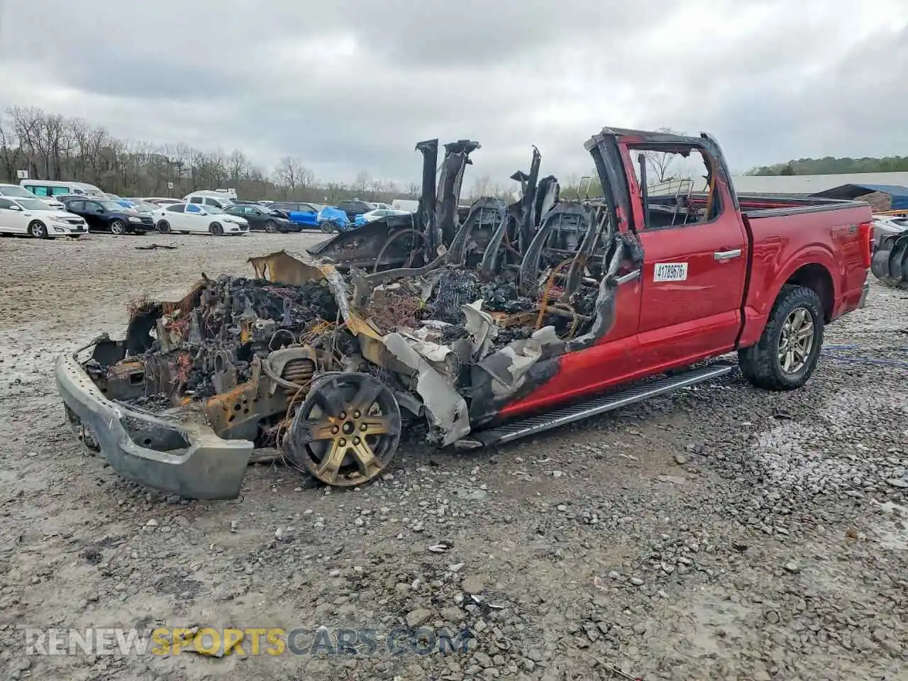 1 Photograph of a damaged car 1FTFW1EDXMFB45964 FORD F150 2021