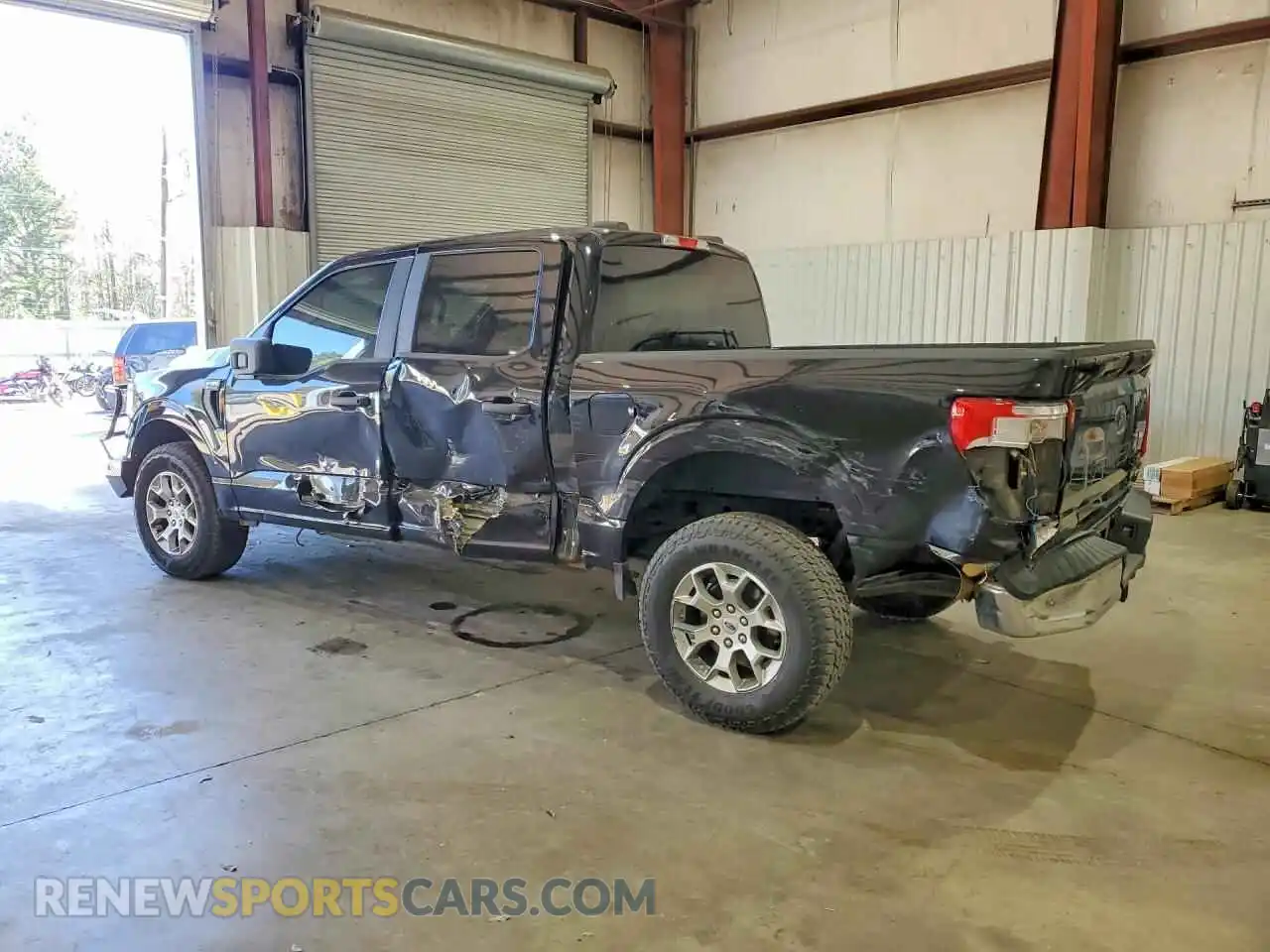 2 Photograph of a damaged car 1FTFW1P86MKF00300 FORD F150 2021