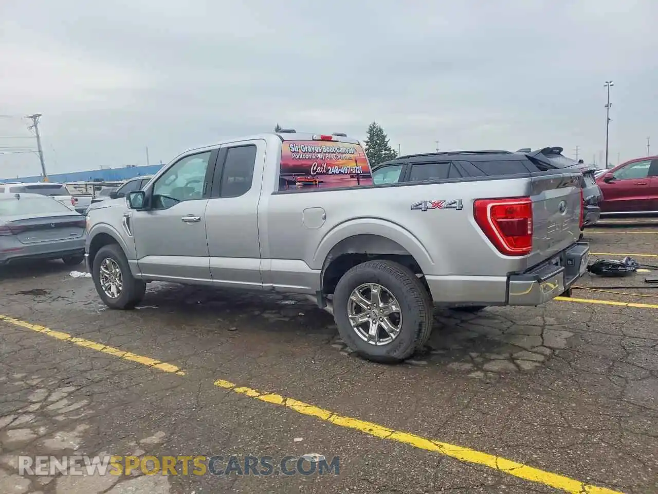 2 Photograph of a damaged car 1FTFX1E59MFB77181 FORD F150 2021