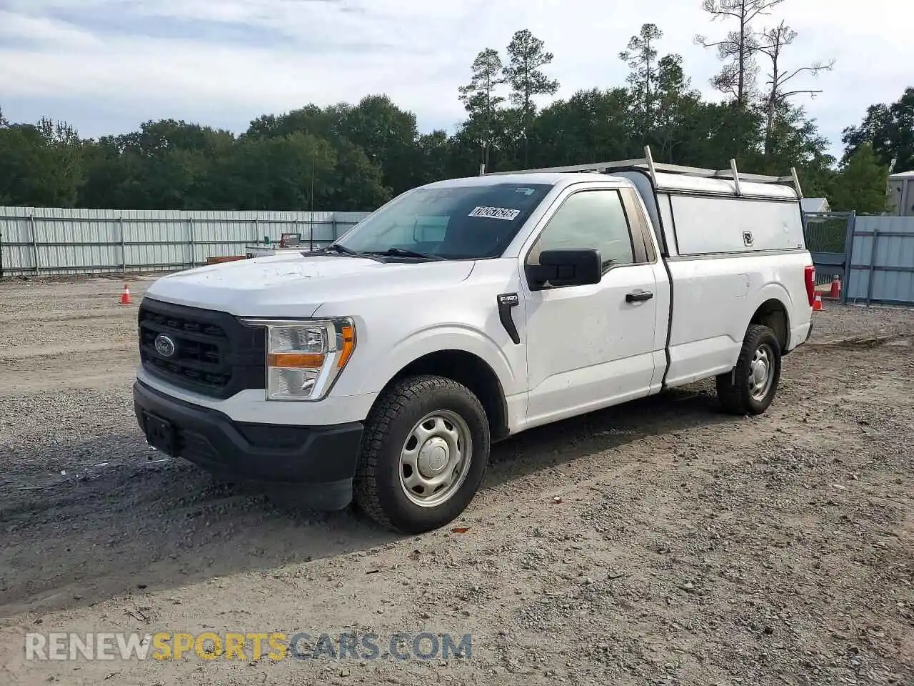 1 Photograph of a damaged car 1FTMF1CB7MKE69874 FORD F150 2021