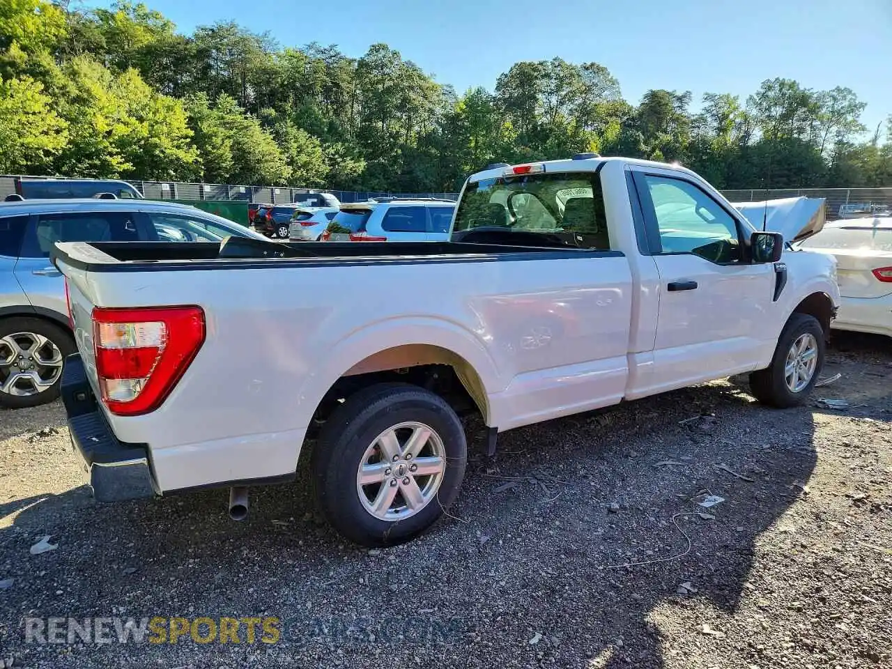 3 fotografías del automóvil dañado 1FTMF1CBXMKE63065 FORD F150 2021