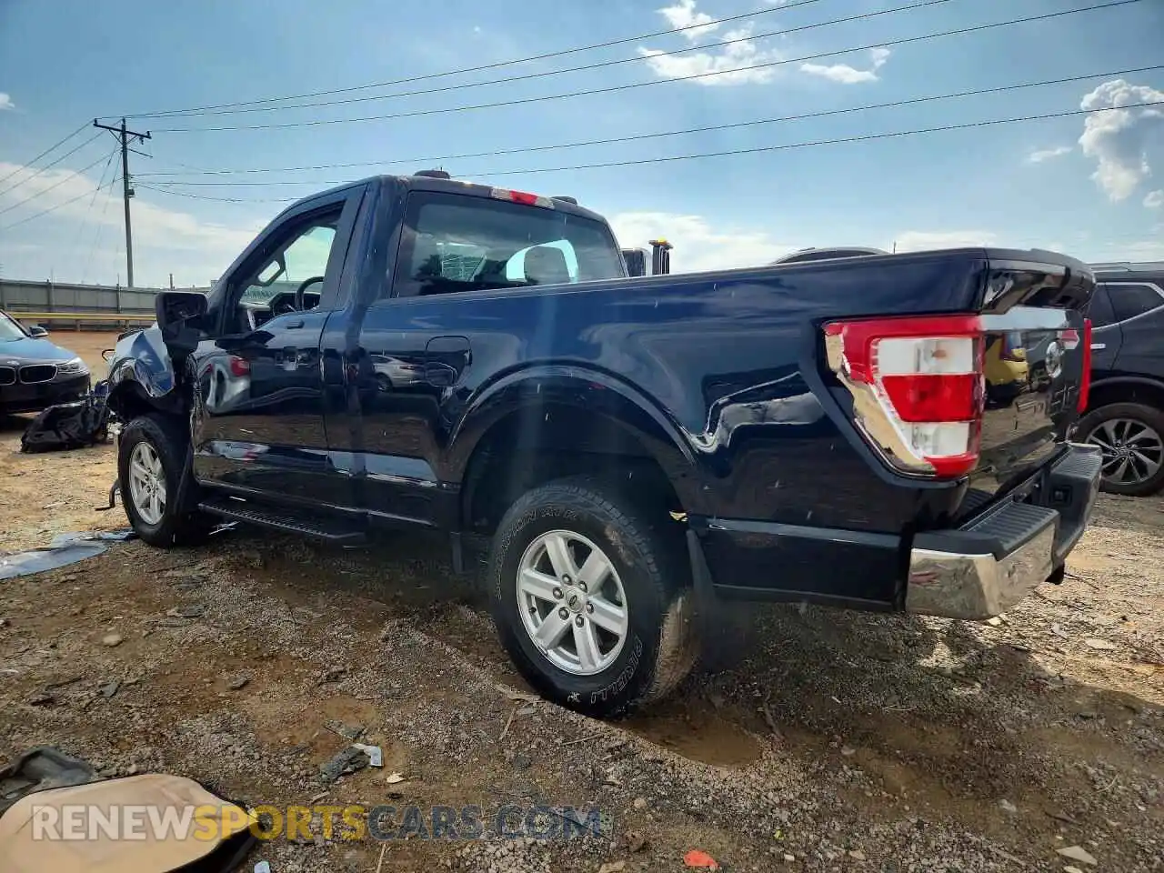 2 Фотография поврежденного автомобиля 1FTMF1EPXMKE03862 FORD F150 2021