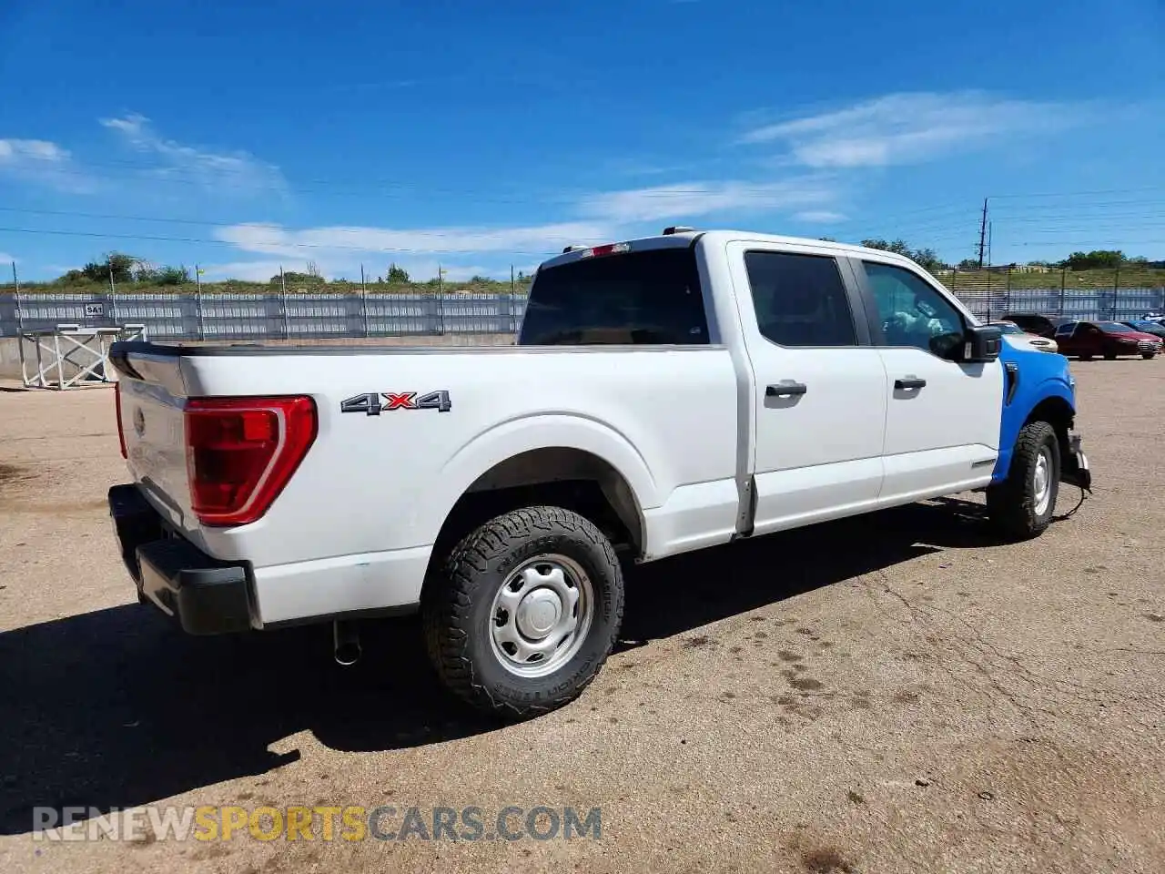 3 Photograph of a damaged car 1FTFW1ED2PFD26903 FORD F150 2023