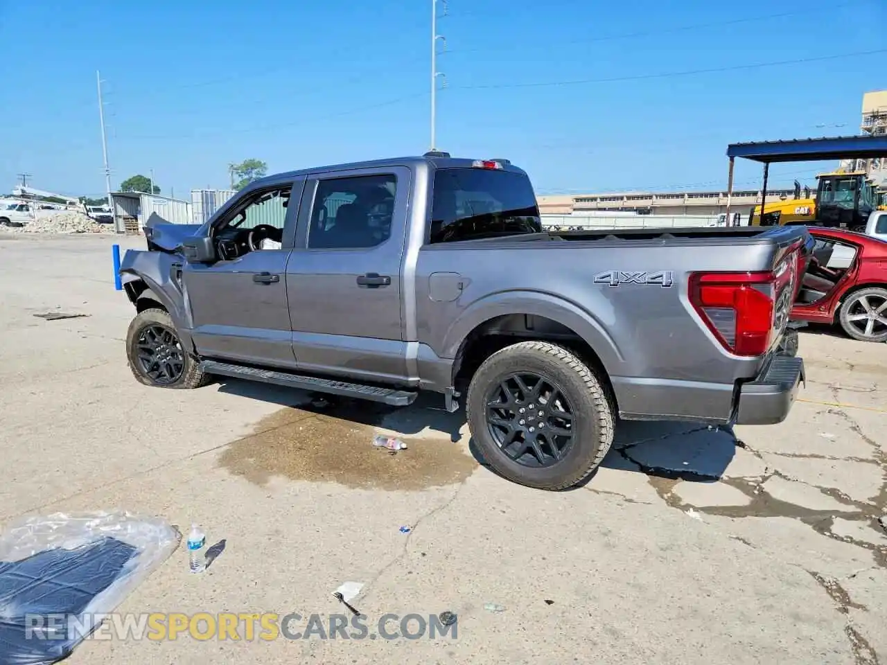 2 fotografías del automóvil dañado 1FTEW2LP3RKD03977 FORD F150 2024