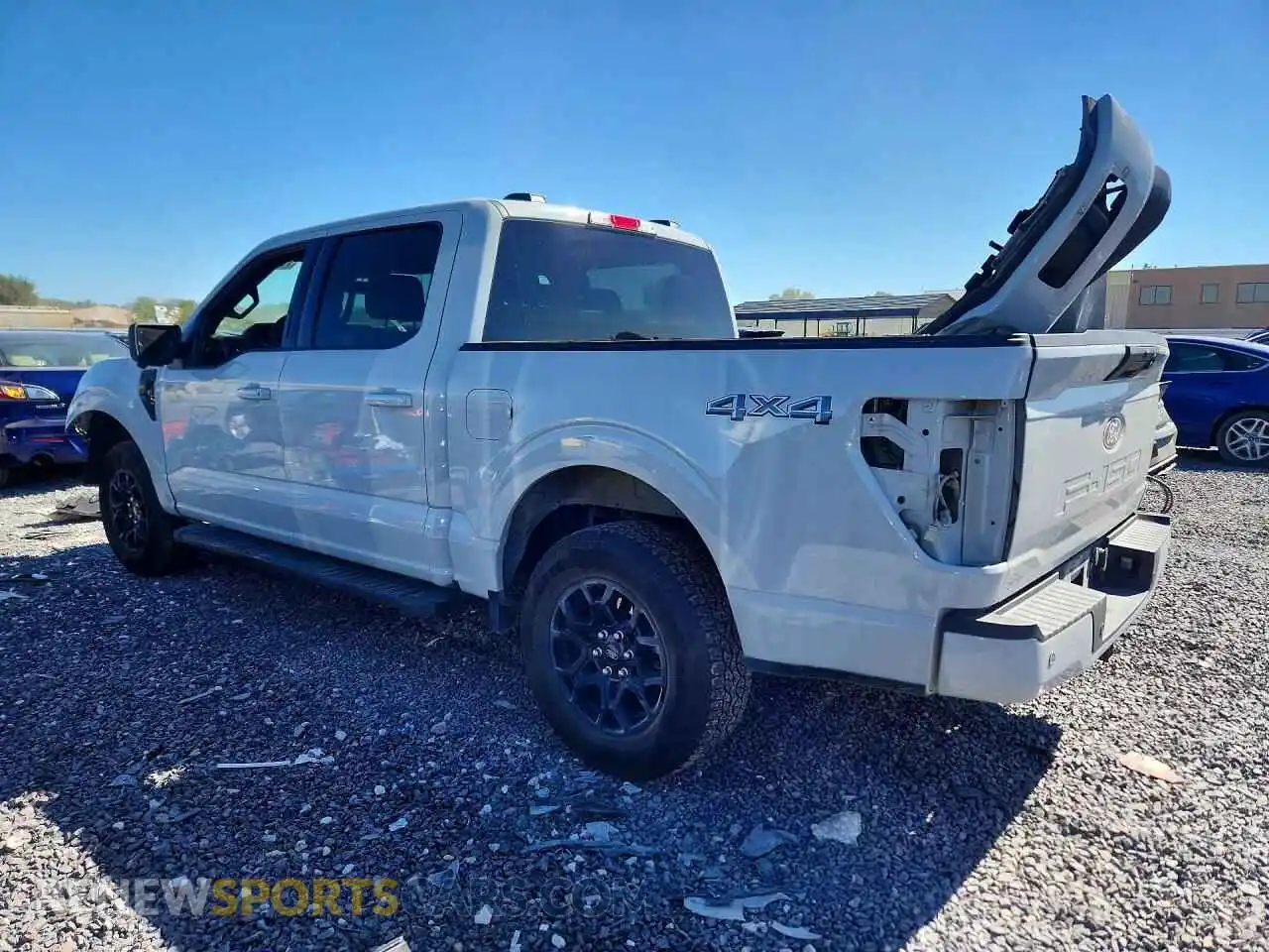 2 fotografías del automóvil dañado 1FTEW3LP7RKD71608 FORD F150 2024