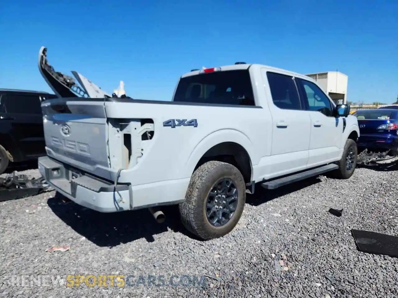 3 fotografías del automóvil dañado 1FTEW3LP7RKD71608 FORD F150 2024