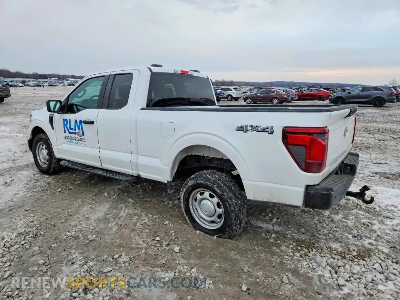 2 fotografías del automóvil dañado 1FTEX1LP4RKD89548 FORD F150 2024