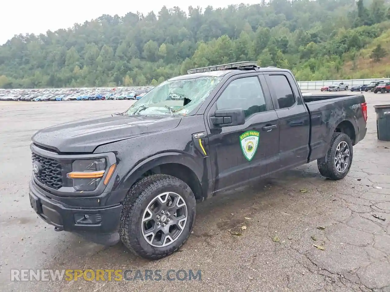 1 Photograph of a damaged car 1FTEX2LP2RKD71636 FORD F150 2024