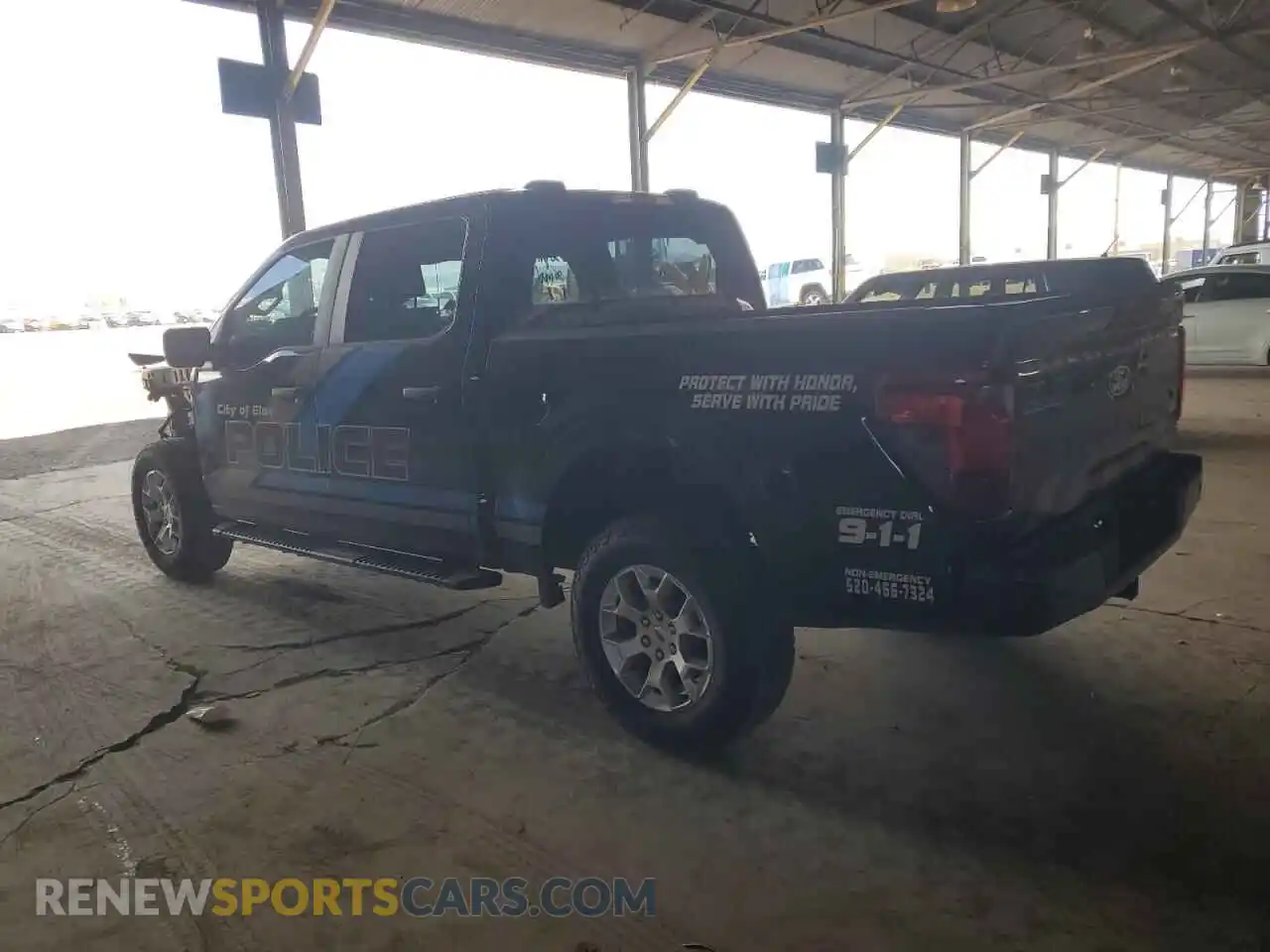 2 Photograph of a damaged car 1FTFW1P84RKE65473 FORD F150 2024