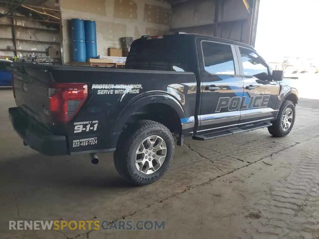 3 Photograph of a damaged car 1FTFW1P84RKE65473 FORD F150 2024