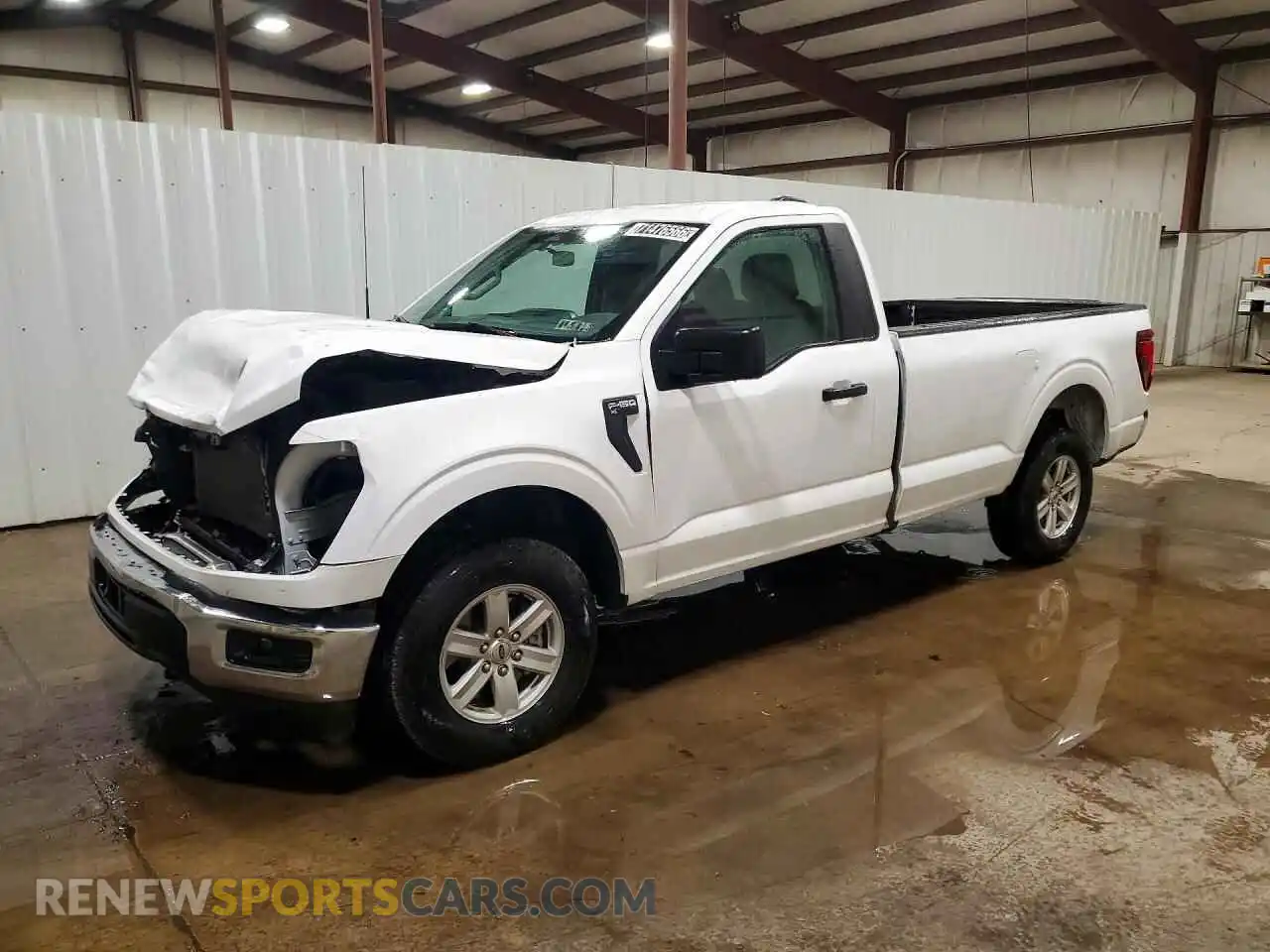 1 Photograph of a damaged car 1FTMF1LP4SKE36713 FORD F150 2025