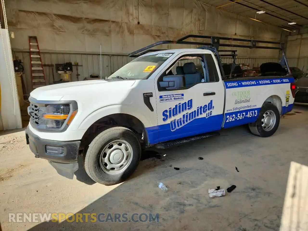 1 Photograph of a damaged car 1FTMF1LPXSKD15023 FORD F150 2025