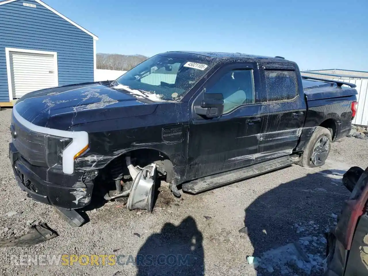 1 fotografías del automóvil dañado 1FT6W1EV6PWG59341 FORD F150 LIGHT 2023