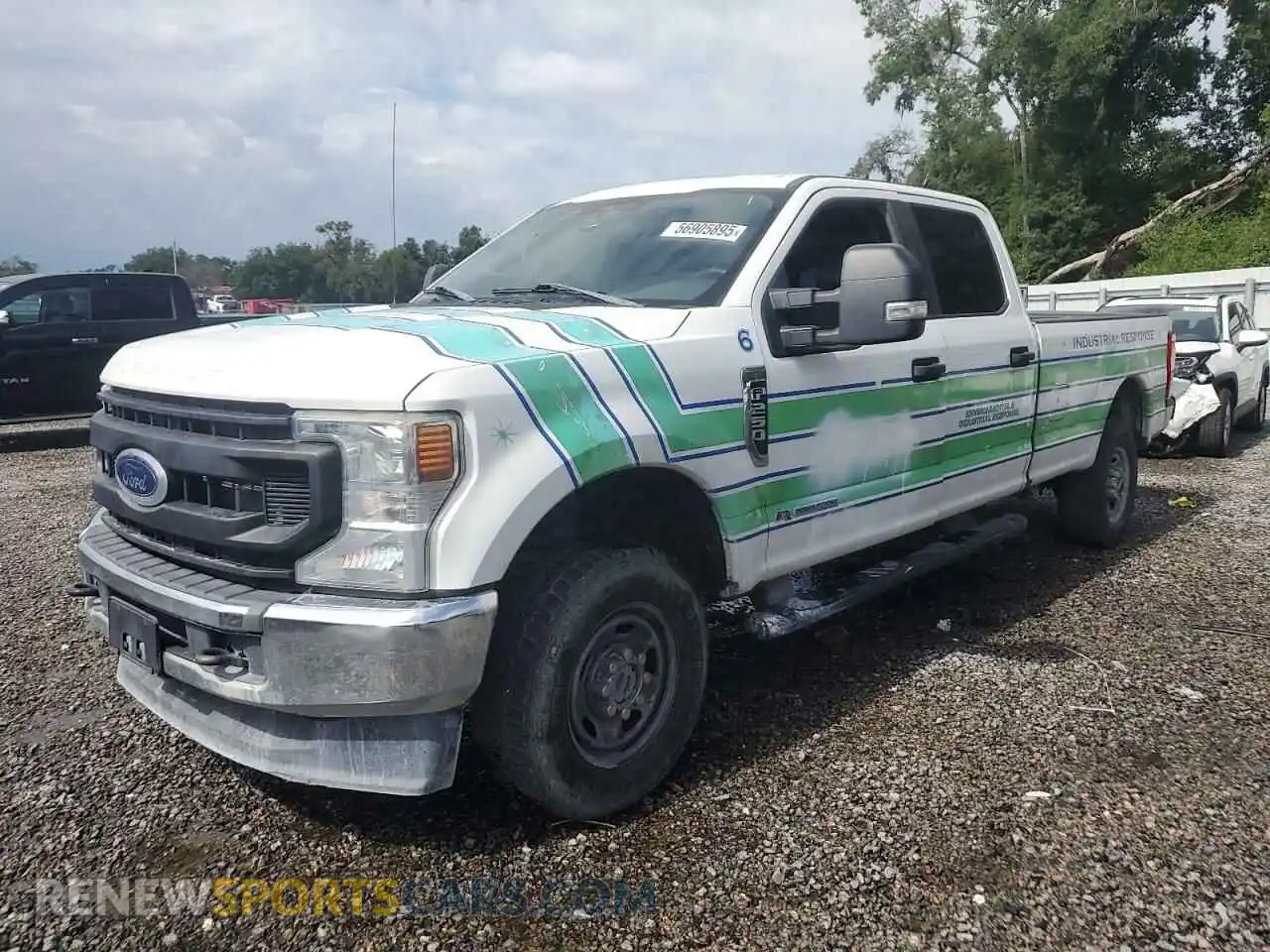 1 Фотография поврежденного автомобиля 1FT7W2BT4LED53378 FORD F250 2020