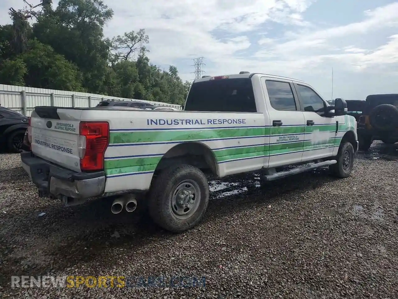 3 Фотография поврежденного автомобиля 1FT7W2BT4LED53378 FORD F250 2020