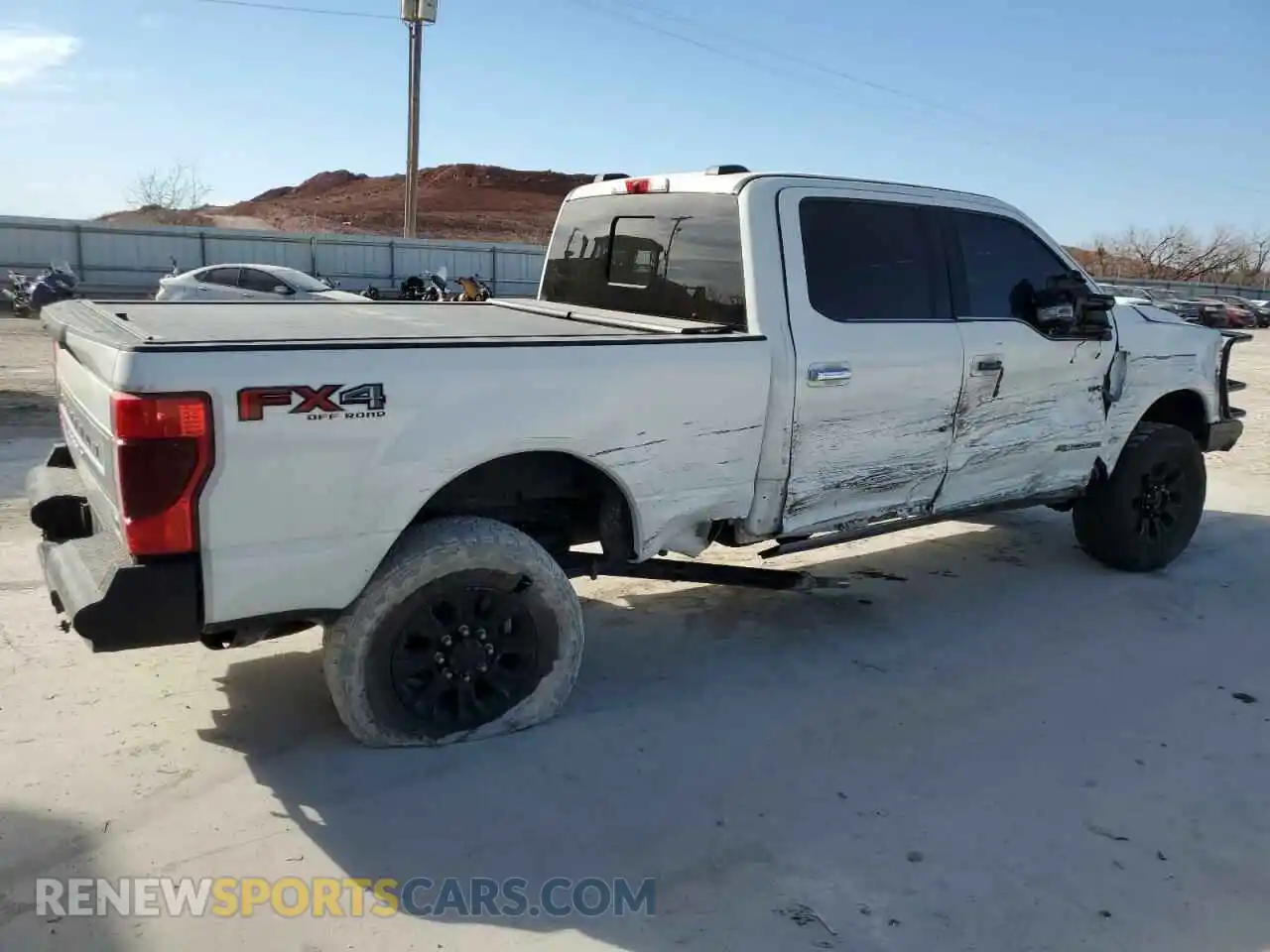 3 Photograph of a damaged car 1FT8W2BT2LED58387 FORD F250 2020
