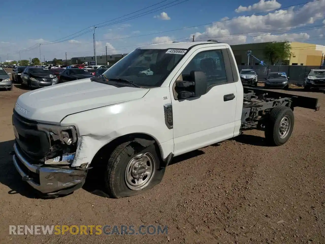 1 fotografías del automóvil dañado 1FDBF2A69MEE17496 FORD F250 2021