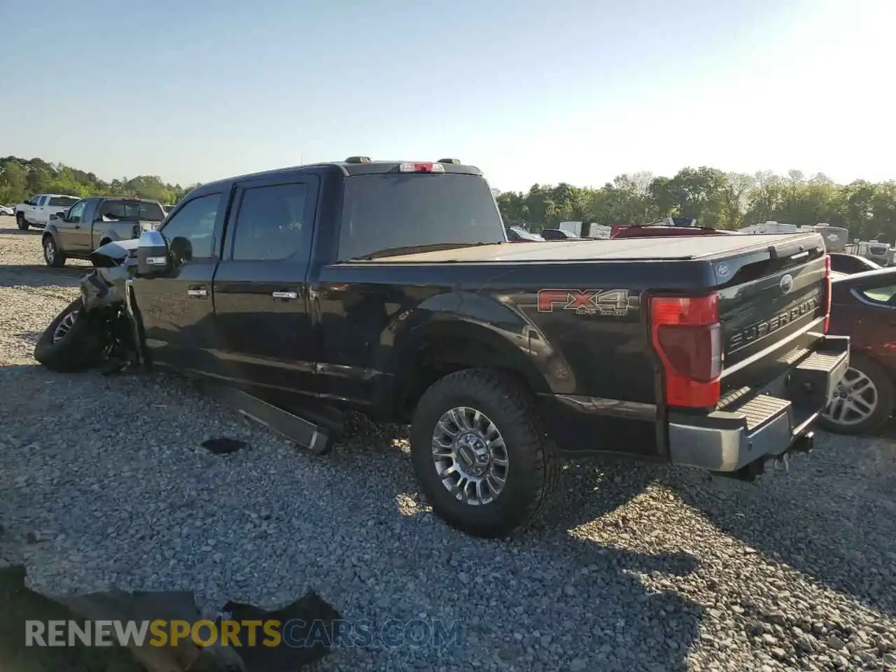 2 fotografías del automóvil dañado 1FT7W2BN4MEC02544 FORD F250 2021