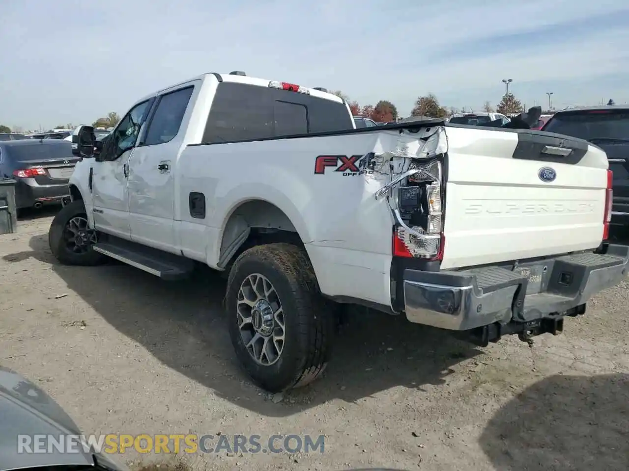 2 fotografías del automóvil dañado 1FT7W2BT1MEC25536 FORD F250 2021