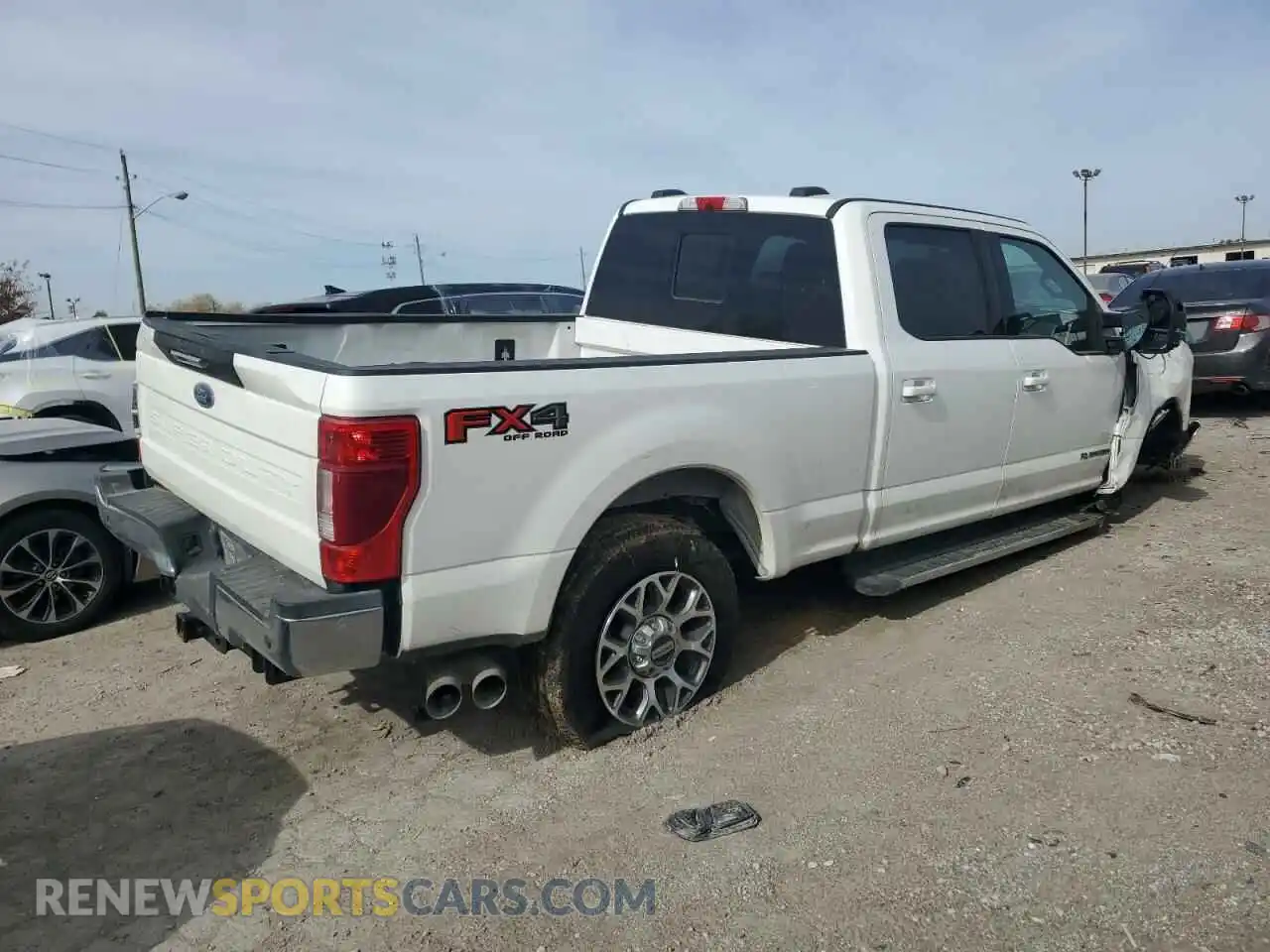 3 fotografías del automóvil dañado 1FT7W2BT1MEC25536 FORD F250 2021