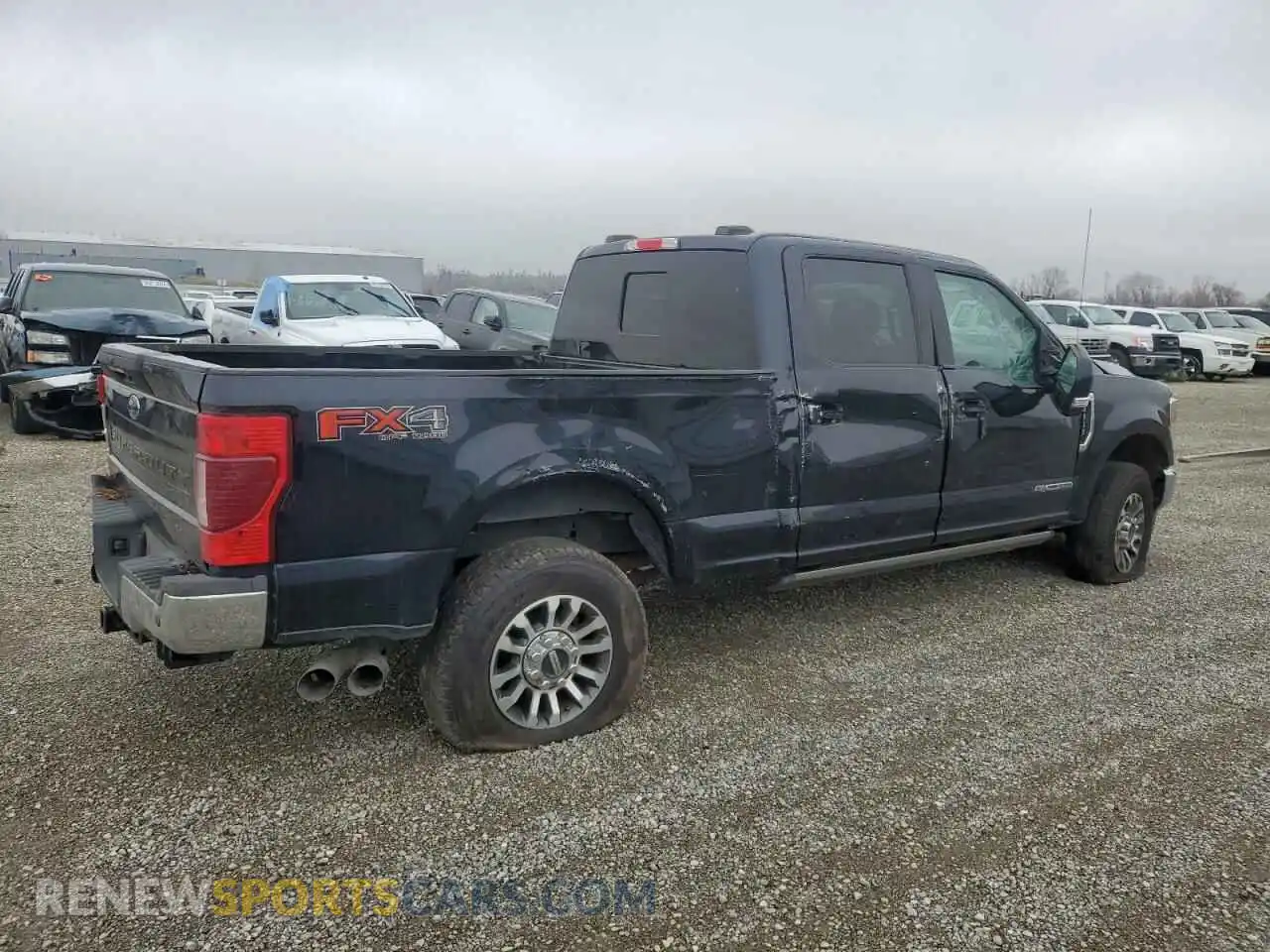 3 fotografías del automóvil dañado 1FT7W2BT4MEC28043 FORD F250 2021