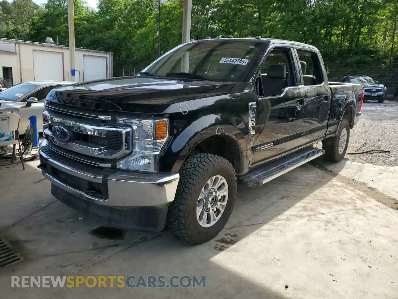 1 Photograph of a damaged car 1FT7W2BT4MEC45571 FORD F250 2021