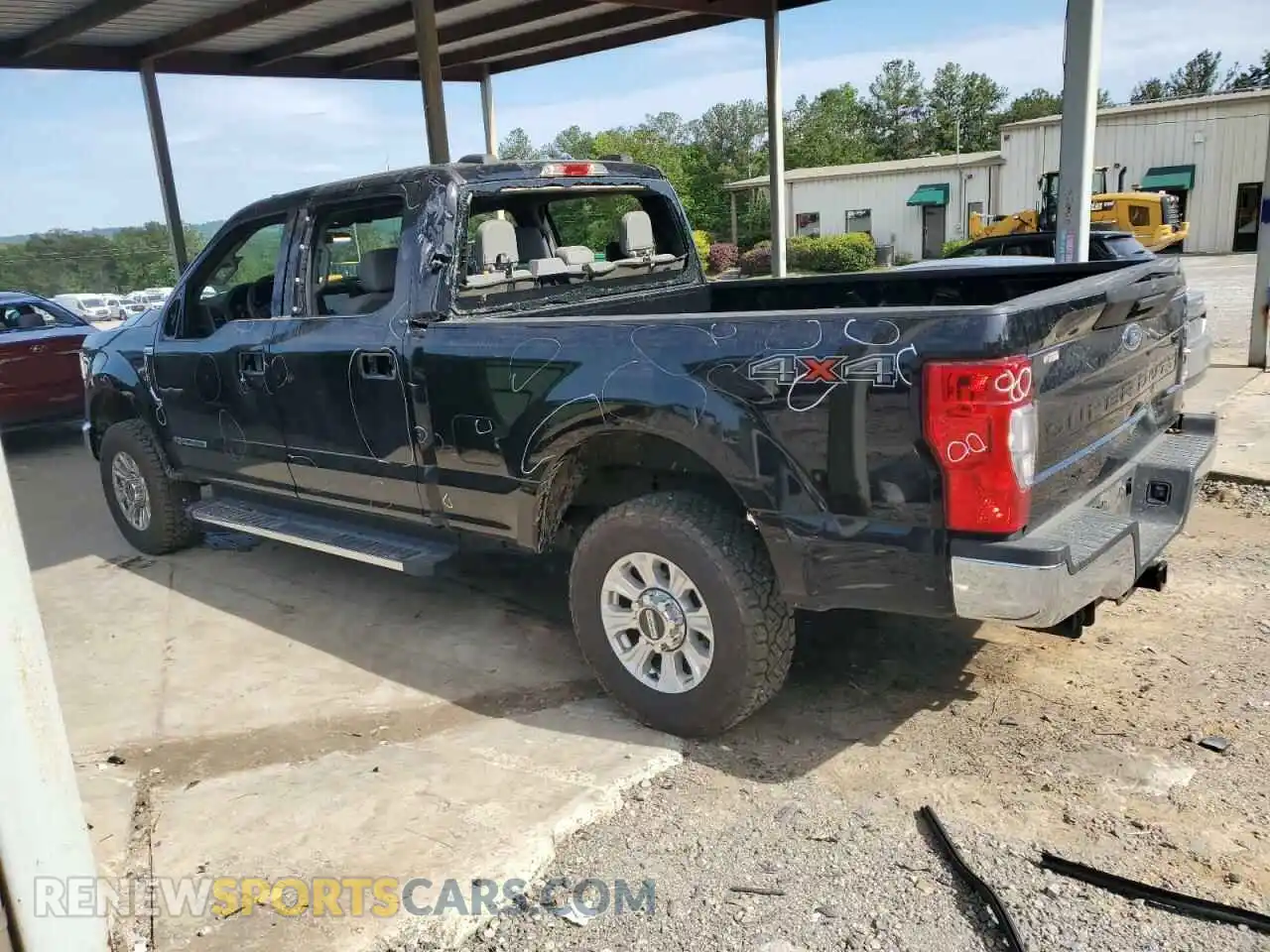 2 Photograph of a damaged car 1FT7W2BT4MEC45571 FORD F250 2021