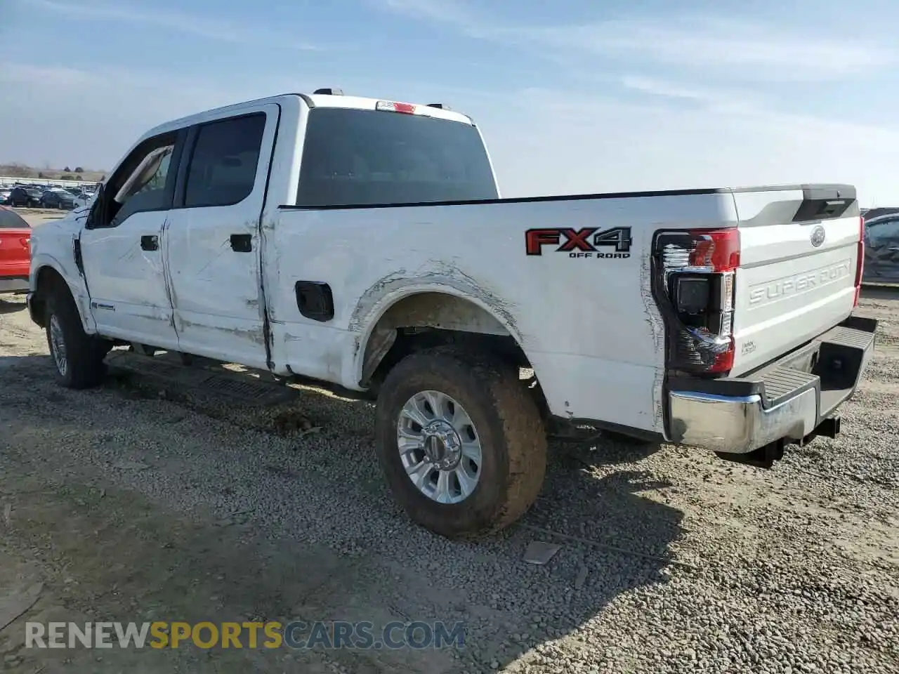 2 fotografías del automóvil dañado 1FT7W2BT4MED95115 FORD F250 2021
