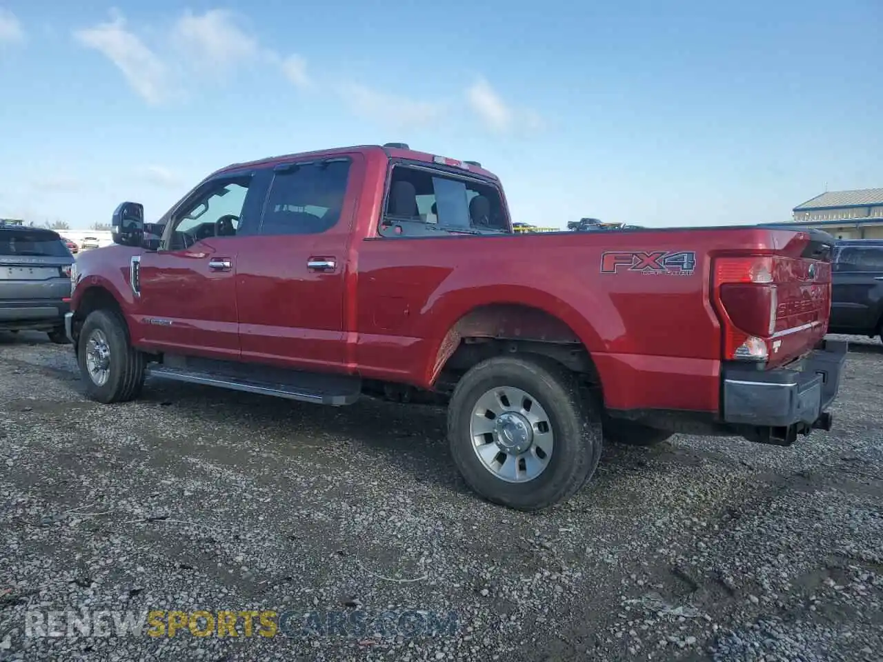 2 fotografías del automóvil dañado 1FT7W2BT5MEC30495 FORD F250 2021