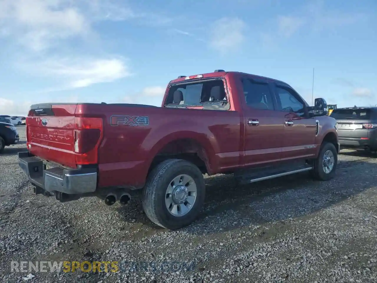 3 fotografías del automóvil dañado 1FT7W2BT5MEC30495 FORD F250 2021