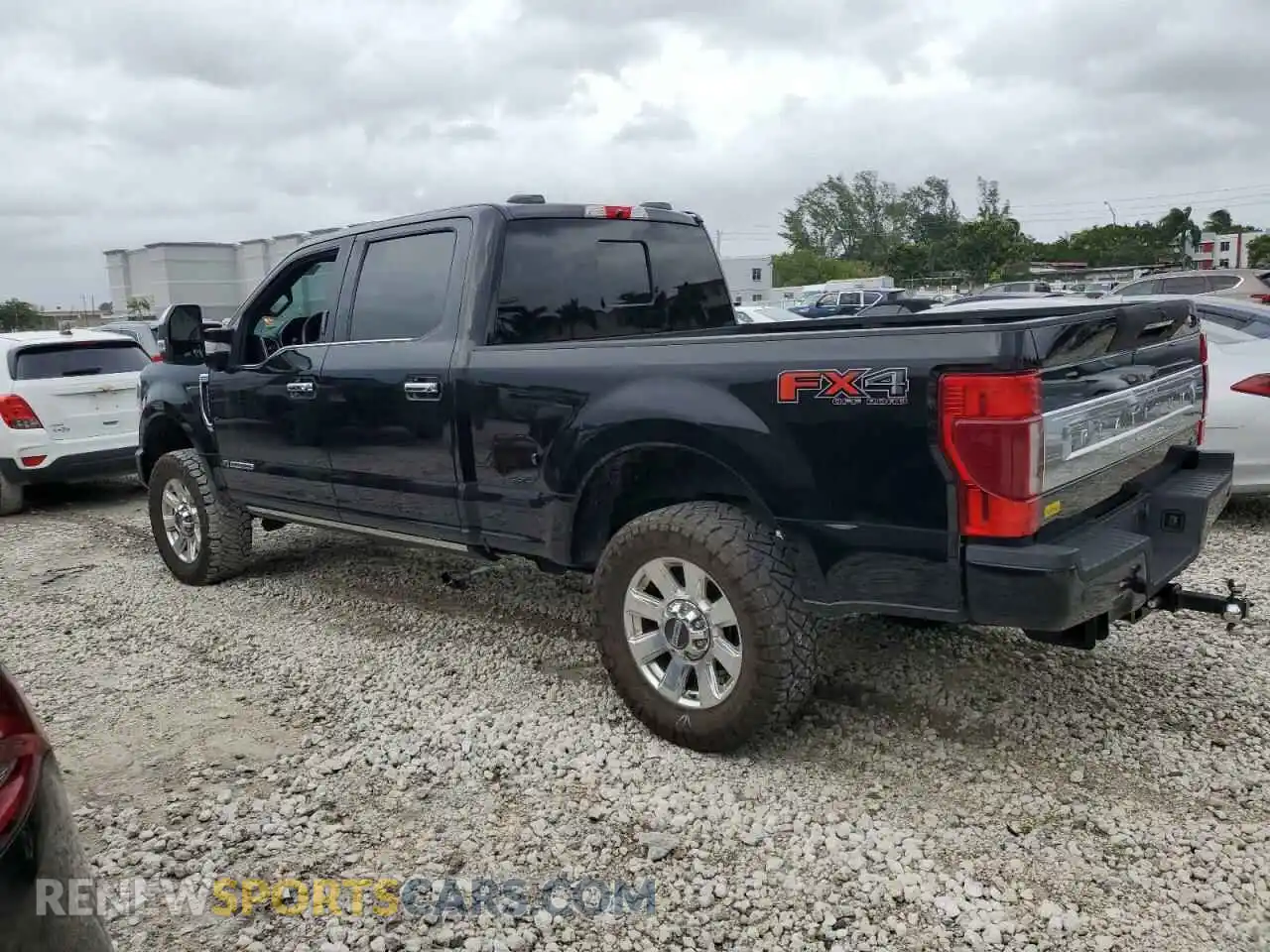 2 fotografías del automóvil dañado 1FT7W2BTXMEE04108 FORD F250 2021