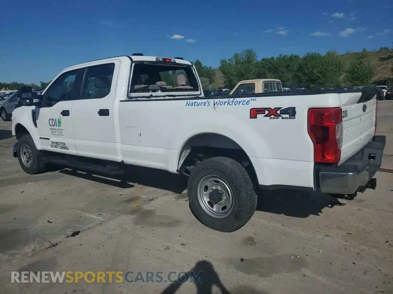 2 Photograph of a damaged car 1FT8W2BT1NED77578 FORD F250 2022