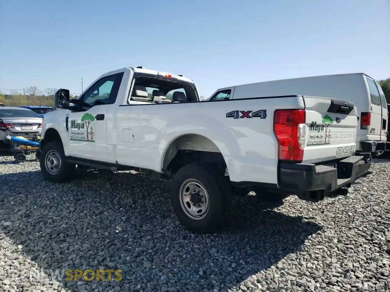 2 Photograph of a damaged car 1FTBF2B66NEE29514 FORD F250 2022